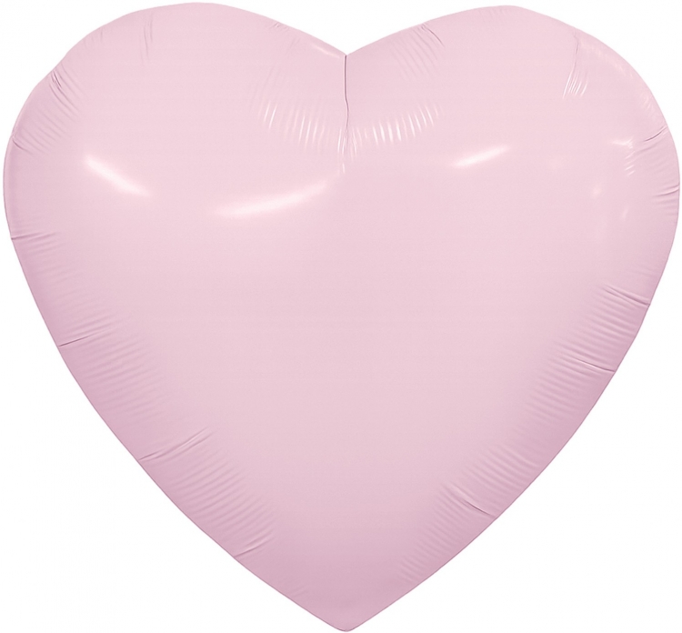 Шар Сердце, Зефирный (в упаковке)  
