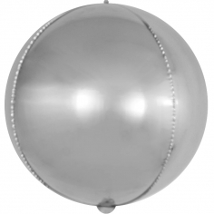 Шар Мини-сфера 3D, Серебро (в упаковке)