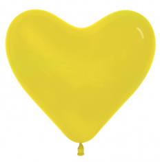 Сердце Жёлтый, Пастель / Yellow