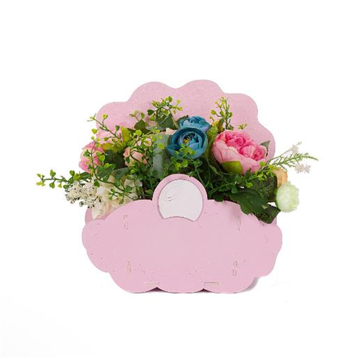 Декоративный ящик для цветов "Жемчужина", Розовый